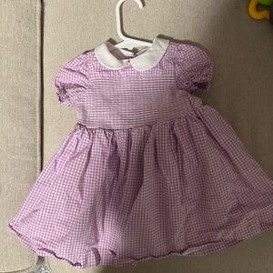 Plaid dress for 12 month olds